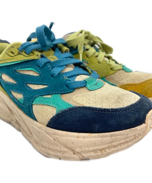 HOKA（ホカ）HOKA (ホカ) U CLIFTON L SUEDE/ローカットスニーカー ブルー サイズ:23.5の古着・服飾アイテム