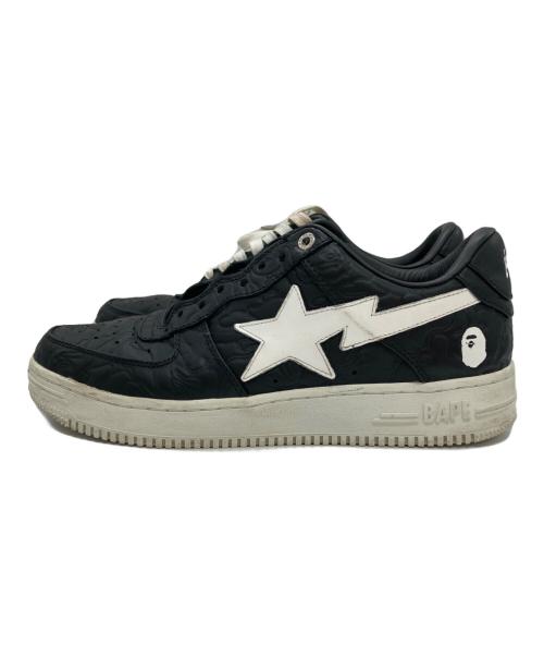 A BATHING APE（アベイシングエイプ）A BATHING APE (アベイシングエイプ) BAPE STA!/ローカットスニーカー ブラック サイズ:27.5cmの古着・服飾アイテム