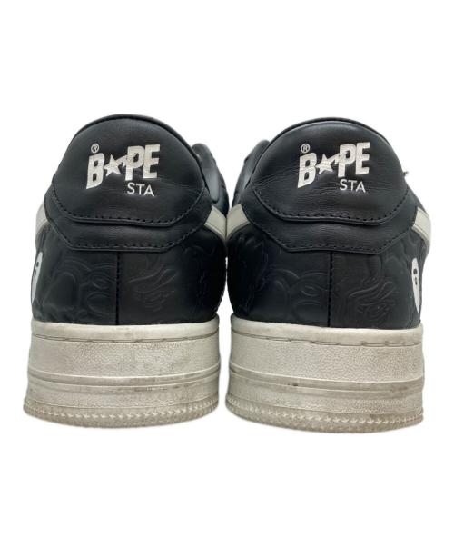 A BATHING APE（アベイシングエイプ）A BATHING APE (アベイシングエイプ) BAPE STA!/ローカットスニーカー ブラック サイズ:27.5cmの古着・服飾アイテム