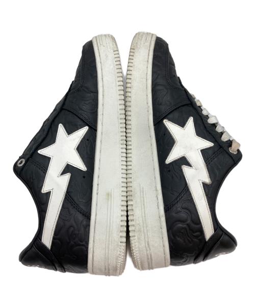 A BATHING APE（アベイシングエイプ）A BATHING APE (アベイシングエイプ) BAPE STA!/ローカットスニーカー ブラック サイズ:27.5cmの古着・服飾アイテム