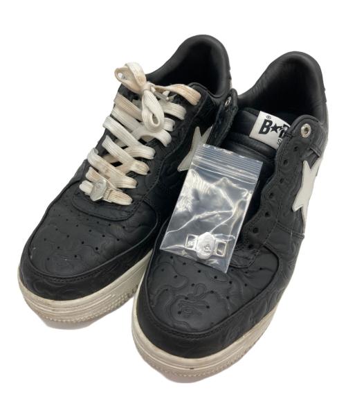 A BATHING APE（アベイシングエイプ）A BATHING APE (アベイシングエイプ) BAPE STA!/ローカットスニーカー ブラック サイズ:27.5cmの古着・服飾アイテム