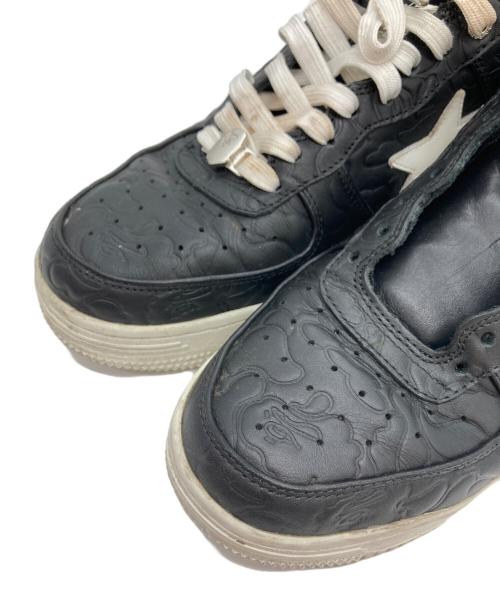 A BATHING APE（アベイシングエイプ）A BATHING APE (アベイシングエイプ) BAPE STA!/ローカットスニーカー ブラック サイズ:27.5cmの古着・服飾アイテム