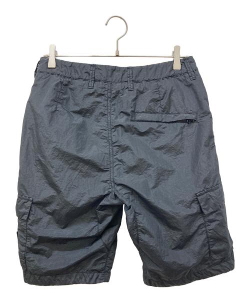 STONE ISLAND（ストーンアイランド）STONE ISLAND (ストーンアイランド) シアサッカーナイロンメタルショーツ ブラック サイズ:W28の古着・服飾アイテム