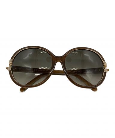 中古・古着通販】Chloe (クロエ) サングラス ベージュ サイズ:58□15