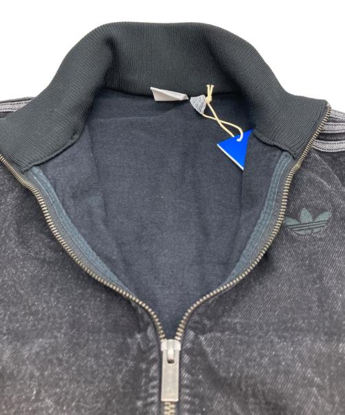adidas（アディダス）adidas (アディダス) アディカラー デニム トラックトップ ブラック サイズ:M 未使用品の古着・服飾アイテム