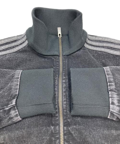adidas（アディダス）adidas (アディダス) アディカラー デニム トラックトップ ブラック サイズ:M 未使用品の古着・服飾アイテム