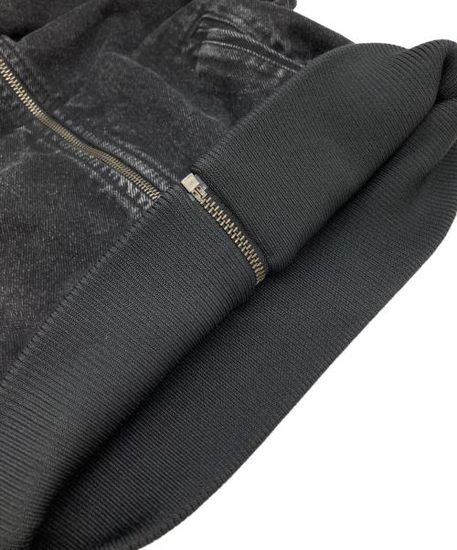 adidas（アディダス）adidas (アディダス) アディカラー デニム トラックトップ ブラック サイズ:M 未使用品の古着・服飾アイテム