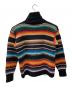 RALPH LAUREN (ラルフローレン) ネイティブボーダー タートルネックウールニット マルチカラー サイズ:M：15000円