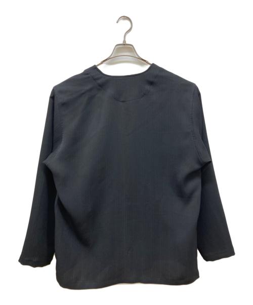 Needles（ニードルズ）Needles (ニードルズ) 別注 Papillon Emb. Cardigan-Art Pique Pleats ブラック サイズ:Mの古着・服飾アイテム