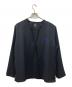 Needles（ニードルズ）の古着「別注 Papillon Emb. Cardigan-Art Pique Pleats」｜ブラック
