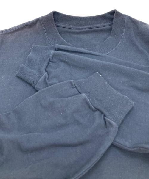 ENNOY（エンノイ）ENNOY (エンノイ) ワンポイントロングスリーブTシャツ ネイビー サイズ:Mの古着・服飾アイテム