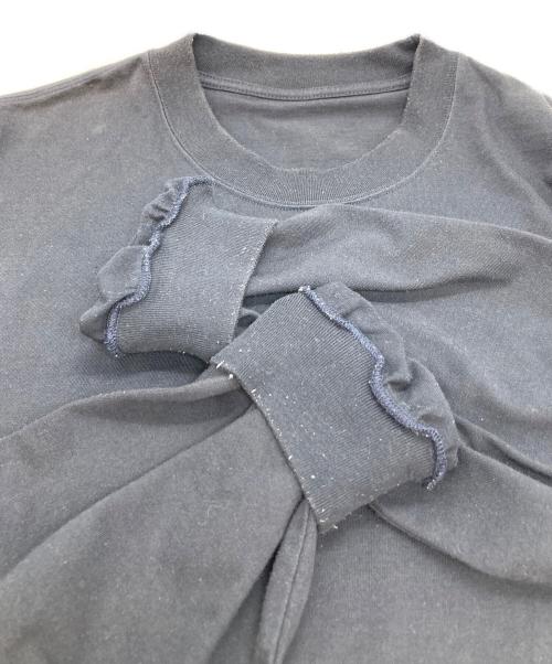 ENNOY（エンノイ）ENNOY (エンノイ) ワンポイントロングスリーブTシャツ ネイビー サイズ:Mの古着・服飾アイテム