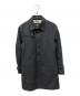 BURBERRY BLACK LABEL（バーバリーブラックレーベル）の古着「裏チェックステンカラーコート」｜ブラック