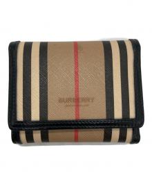 BURBERRY（バーバリー）の古着「ノヴァ3つ折り財布」｜ブラウン