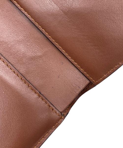 BURBERRY（バーバリー）BURBERRY (バーバリー) ノヴァ3つ折り財布 ブラウンの古着・服飾アイテム