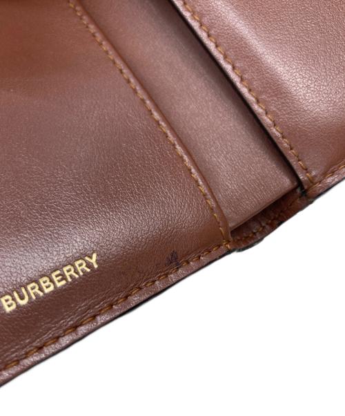 BURBERRY（バーバリー）BURBERRY (バーバリー) ノヴァ3つ折り財布 ブラウンの古着・服飾アイテム