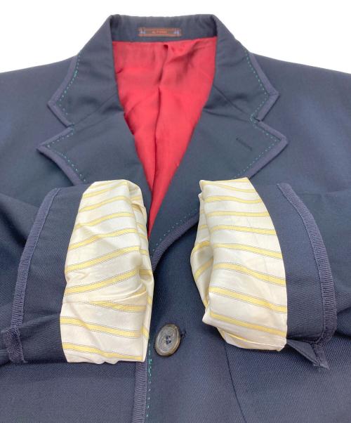 ETRO（エトロ）ETRO (エトロ) 3Bジャケット ネイビー サイズ:50の古着・服飾アイテム