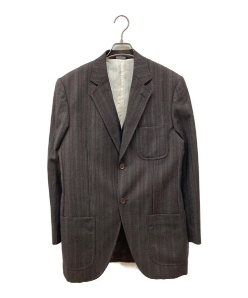 DOLCE & GABBANA（ドルチェ＆ガッバーナ）DOLCE & GABBANA (ドルチェ＆ガッバーナ) 3Pセットアップスーツ ブラウン サイズ:SIZE 48の古着・服飾アイテム