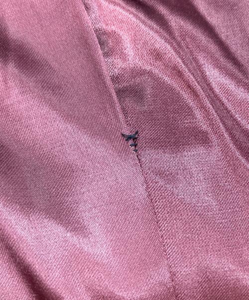 USED（USED）USED (USED) モヘアチェックチェスターコート ブラウン サイズ:-の古着・服飾アイテム