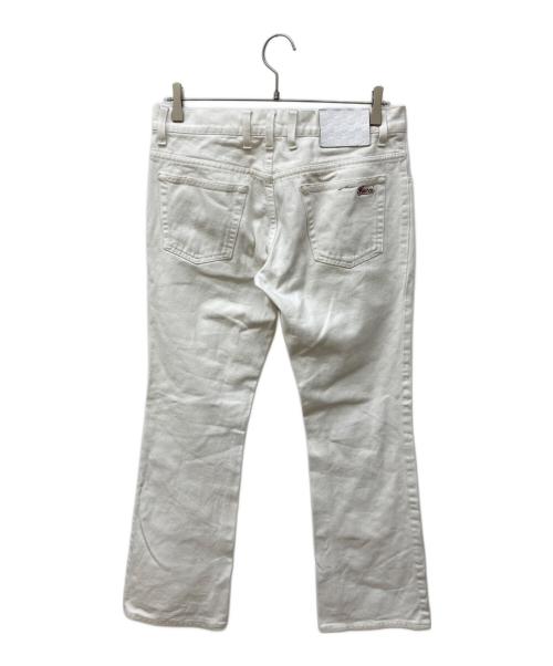 GUCCI（グッチ）GUCCI (グッチ) フレアデニムパンツ ホワイト サイズ:SIZE 46の古着・服飾アイテム