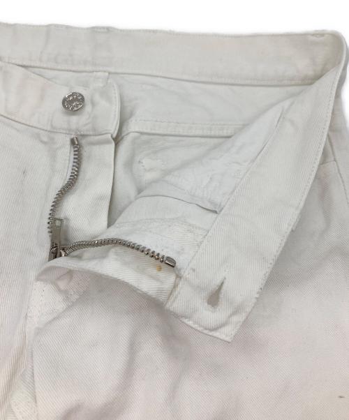 GUCCI（グッチ）GUCCI (グッチ) フレアデニムパンツ ホワイト サイズ:SIZE 46の古着・服飾アイテム