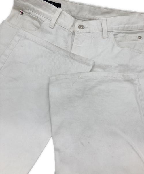 GUCCI（グッチ）GUCCI (グッチ) フレアデニムパンツ ホワイト サイズ:SIZE 46の古着・服飾アイテム