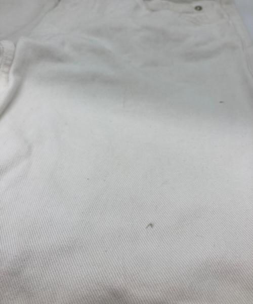 GUCCI（グッチ）GUCCI (グッチ) フレアデニムパンツ ホワイト サイズ:SIZE 46の古着・服飾アイテム