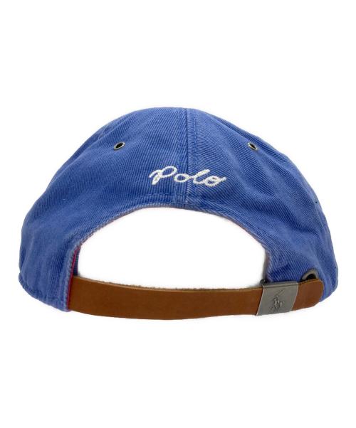 POLO RALPH LAUREN（ポロ・ラルフローレン）POLO RALPH LAUREN (ポロ・ラルフローレン) 1967ロゴキャップ ブルーの古着・服飾アイテム