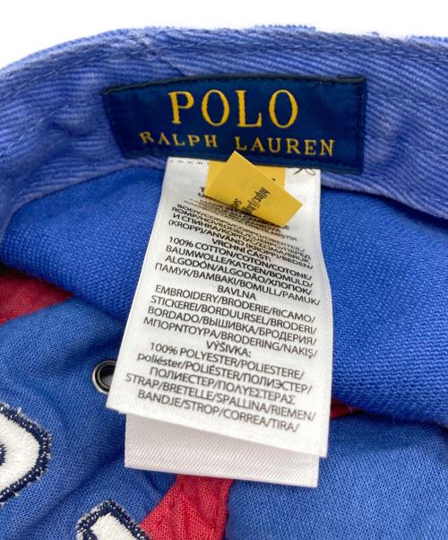 POLO RALPH LAUREN（ポロ・ラルフローレン）POLO RALPH LAUREN (ポロ・ラルフローレン) 1967ロゴキャップ ブルーの古着・服飾アイテム