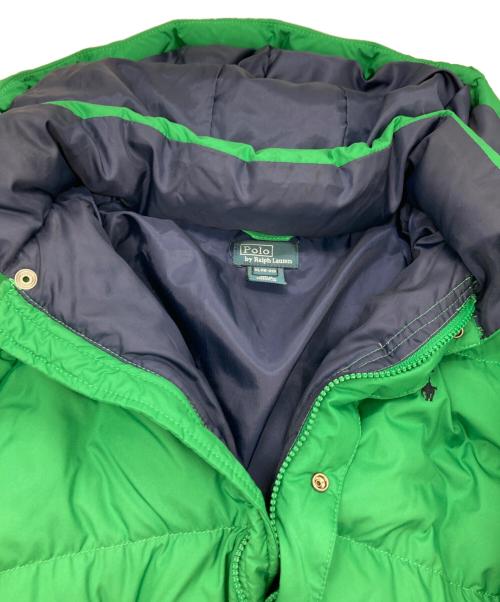 POLO RALPH LAUREN（ポロ・ラルフローレン）POLO RALPH LAUREN (ポロ・ラルフローレン) ダウンジャケット グリーン サイズ:XLの古着・服飾アイテム