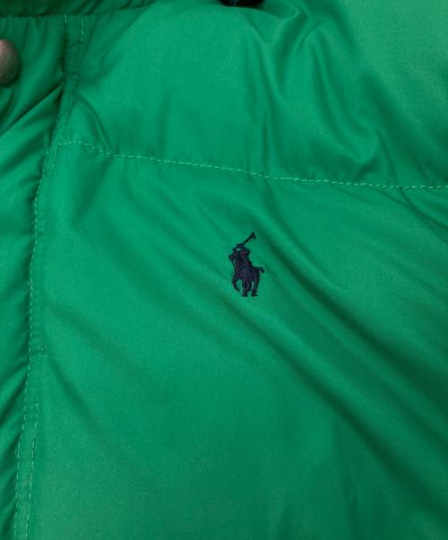 POLO RALPH LAUREN（ポロ・ラルフローレン）POLO RALPH LAUREN (ポロ・ラルフローレン) ダウンジャケット グリーン サイズ:XLの古着・服飾アイテム