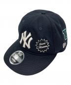 New Era×SAINT MICHAEL×MLB YANKEESニューエラ×セントマイケル×）の古着「SNAP BACK キャップ」｜ネイビー