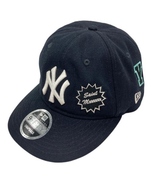 New Era（ニューエラ）New Era (ニューエラ) SAINT MICHAEL (セントマイケル) MLB YANKEES SNAP BACK キャップ ネイビーの古着・服飾アイテム