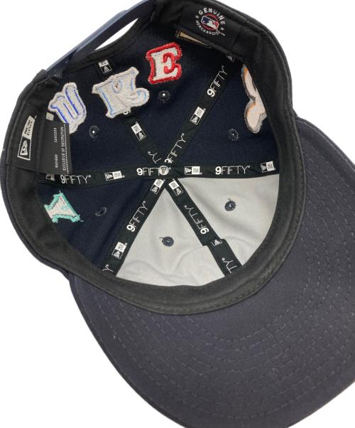 New Era（ニューエラ）New Era (ニューエラ) SAINT MICHAEL (セントマイケル) MLB YANKEES SNAP BACK キャップ ネイビーの古着・服飾アイテム