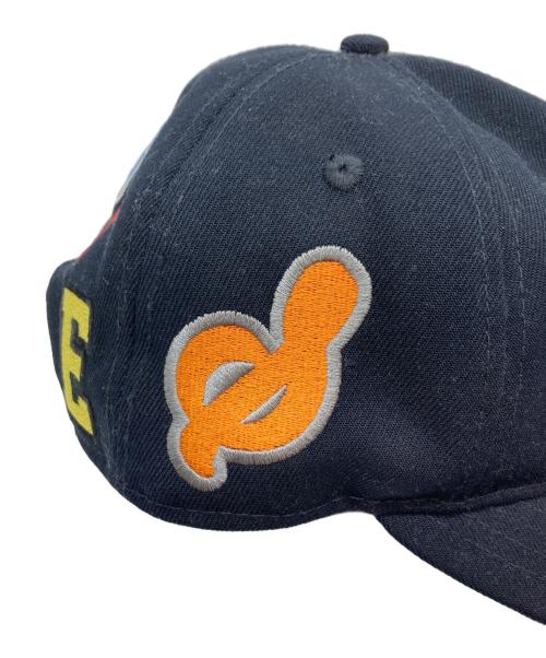 New Era（ニューエラ）New Era (ニューエラ) SAINT MICHAEL (セントマイケル) MLB YANKEES SNAP BACK キャップ ネイビーの古着・服飾アイテム