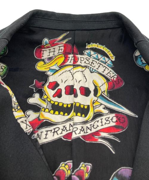 WACKO MARIA（ワコマリア）WACKO MARIA (ワコマリア) スカル柄ベスト ブラック サイズ:Ｌの古着・服飾アイテム