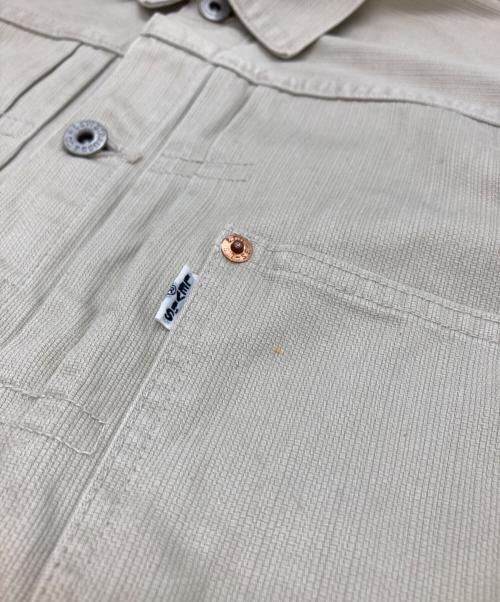 LEVI'S（リーバイス）LEVI'S (リーバイス) 90’s ピケトラッカージャケット ベージュ サイズ:SIZE 38の古着・服飾アイテム