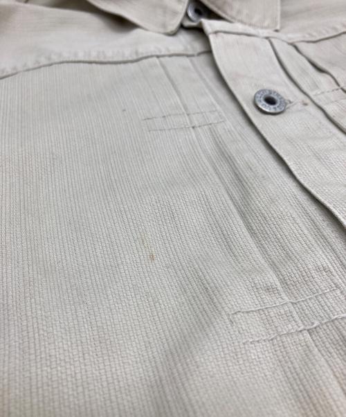 LEVI'S（リーバイス）LEVI'S (リーバイス) 90’s ピケトラッカージャケット ベージュ サイズ:SIZE 38の古着・服飾アイテム