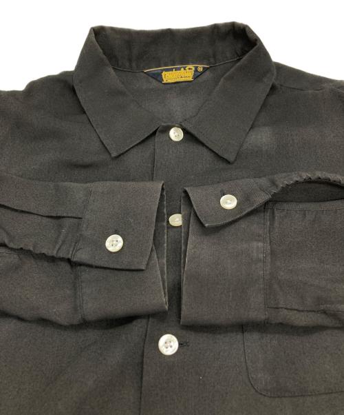 TENDERLOIN（テンダーロイン）TENDERLOIN (テンダーロイン) ボーリングシャツ ブラック サイズ:XSの古着・服飾アイテム