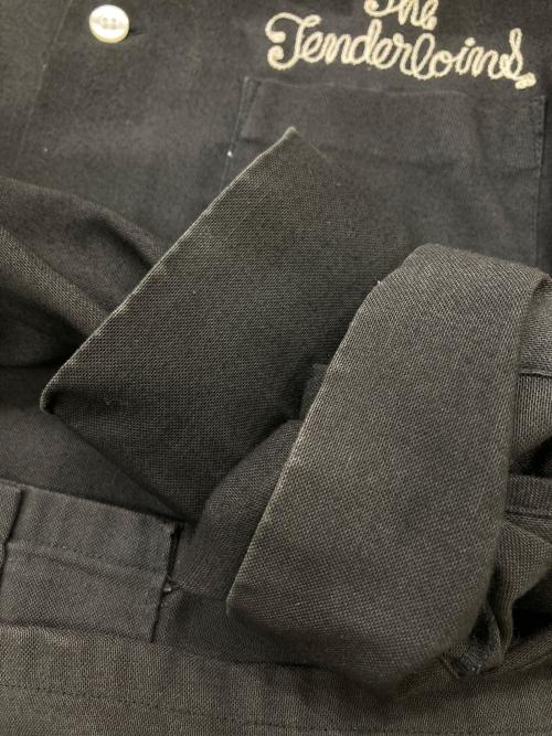 TENDERLOIN（テンダーロイン）TENDERLOIN (テンダーロイン) ボーリングシャツ ブラック サイズ:XSの古着・服飾アイテム
