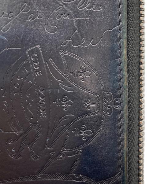 Berluti（ベルルッティ）Berluti (ベルルッティ) カリグラフィロングウォレット ブルー サイズ:-の古着・服飾アイテム