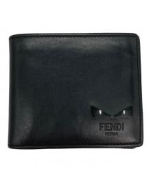 FENDI（フェンディ）の古着「バグズアイ 二つ折り財布」