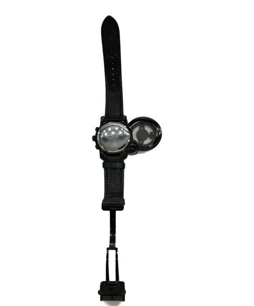 Vivienne Westwood（ヴィヴィアンウエストウッド）Vivienne Westwood (ヴィヴィアンウエストウッド) ビッグオーブ腕時計 ブラックの古着・服飾アイテム