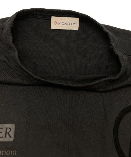 MONCLER（モンクレール）MONCLER (モンクレール) MAGLIA T-SHIRT/ロングスリーブカットソー ブラック サイズ:Ｍの古着・服飾アイテム