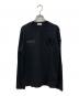 MONCLER（モンクレール）の古着「MAGLIA T-SHIRT/ロングスリーブカットソー」｜ブラック