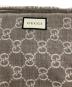 GUCCI (グッチ) GG柄シルク混ストール ベージュ サイズ:70×195：15000円