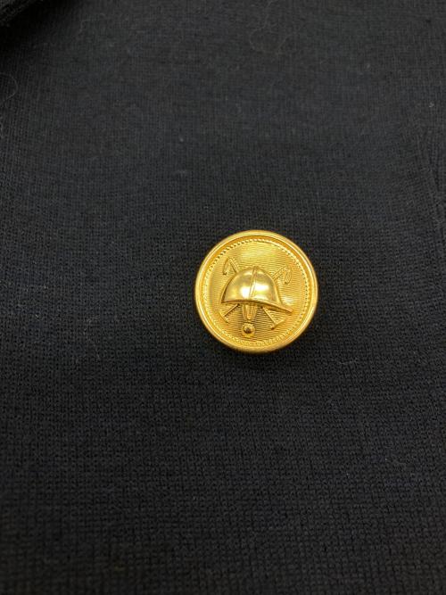 POLO RALPH LAUREN（ポロ・ラルフローレン）POLO RALPH LAUREN (ポロ・ラルフローレン) ダブルブレステッド ニット ブレザー ネイビー サイズ:2の古着・服飾アイテム