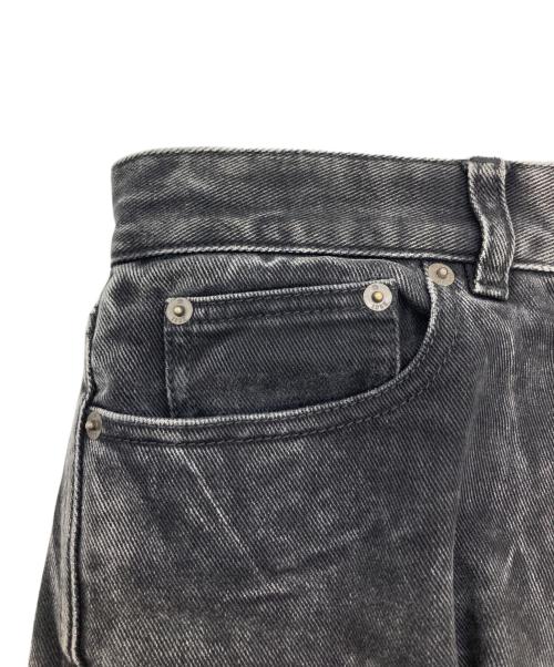 GIVENCHY（ジバンシィ）GIVENCHY (ジバンシィ) ウォッシュ加工 ストレートデニムパンツ ブラック サイズ:78.5cm (W31)の古着・服飾アイテム