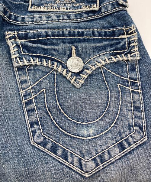 TRUE RELIGION（トゥルー レリジョン）TRUE RELIGION (トゥルー レリジョン) billy big t/デニムパンツ インディゴ サイズ:SIZE 71cm(W28)の古着・服飾アイテム