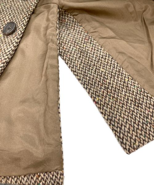 RALPH LAUREN COLLECTION（ラルフローレンコレクション）RALPH LAUREN COLLECTION (ラルフローレンコレクション) 3Bウールテーラードジャケット ブラウン サイズ:SIZE 4の古着・服飾アイテム